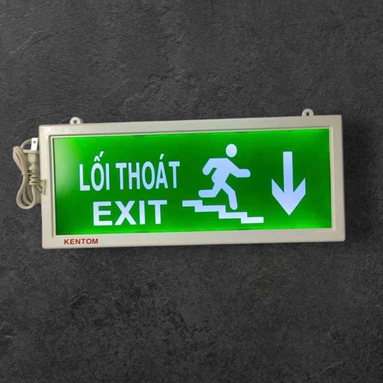 Đèn Exit Chỉ Dẫn Thoát Nạn Kentom KT120